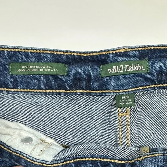Wild Fable Blue Distressed Jeans - Picture 4 of 4